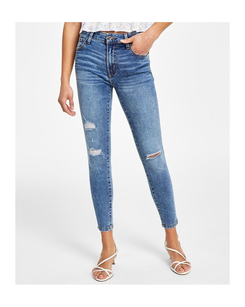 Juniors' Curvy Skinny Ankle Jeans Turandot $11.70 Jeans