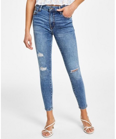 Juniors' Curvy Skinny Ankle Jeans Turandot $11.70 Jeans