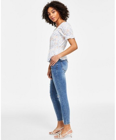 Juniors' Curvy Skinny Ankle Jeans Turandot $11.70 Jeans