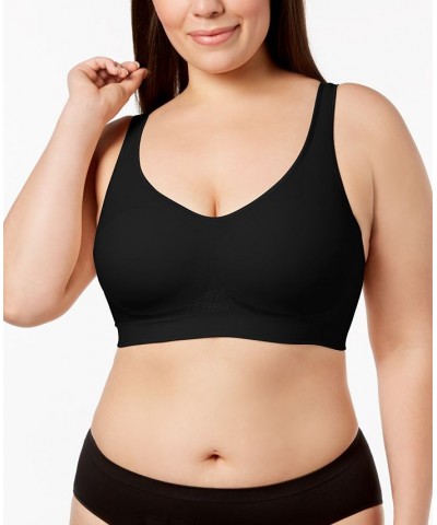 Comfort Revolution ComfortFlex Fit Seamless Shaping Wireless Bra 3488 Classic Denim Heather $18.59 Bras