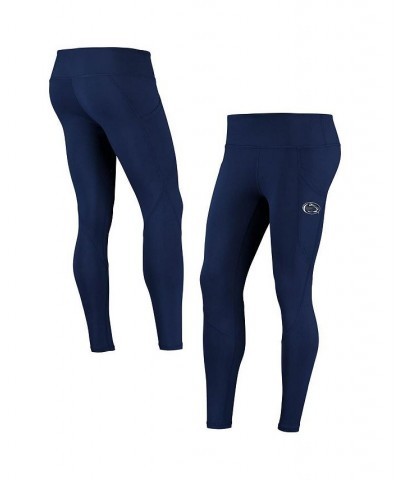 Women's Navy Penn State Nittany Lions Pocketed Leggings Navy $28.70 Pants