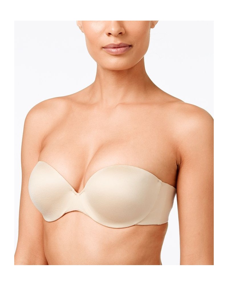 Strapless Shaping with Lift Underwire Bra 9417 Tan/Beige $24.36 Bras