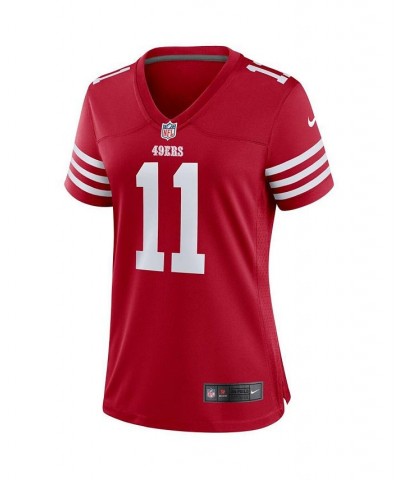 Women's Brandon Aiyuk Scarlet San Francisco 49ers Player Game Jersey Scarlet $60.20 Jersey