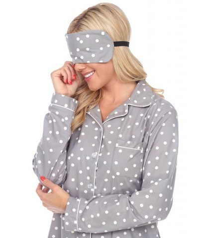 Women's Pajama Set 3 Piece Gray $30.78 Sleepwear