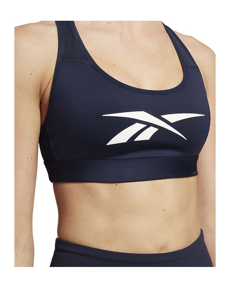 Women's Track Jacket Sports Bra & Track Pants Vector Navy $35.11 Outfits