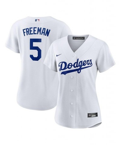 Women's Freddie Freeman White Los Angeles Dodgers Replica Player Jersey White $60.90 Jersey