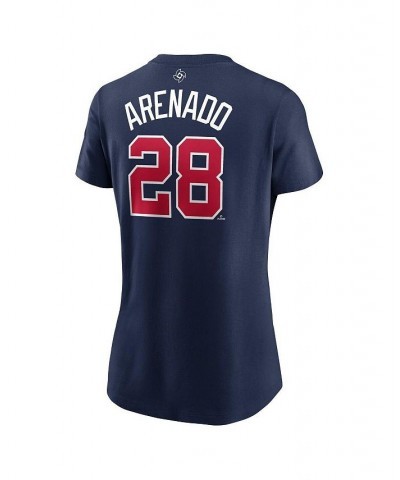 Women's Nolan Arenado Navy USA Baseball 2023 World Baseball Classic Name and Number T-shirt Navy $26.49 Tops