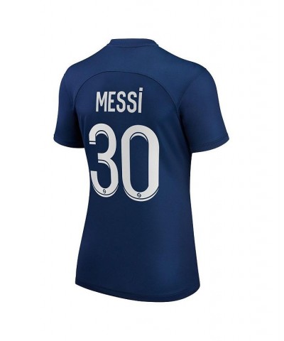 Women's Lionel Messi Blue Paris Saint-Germain 2022/23 Home Replica Player Jersey Blue $56.00 Jersey