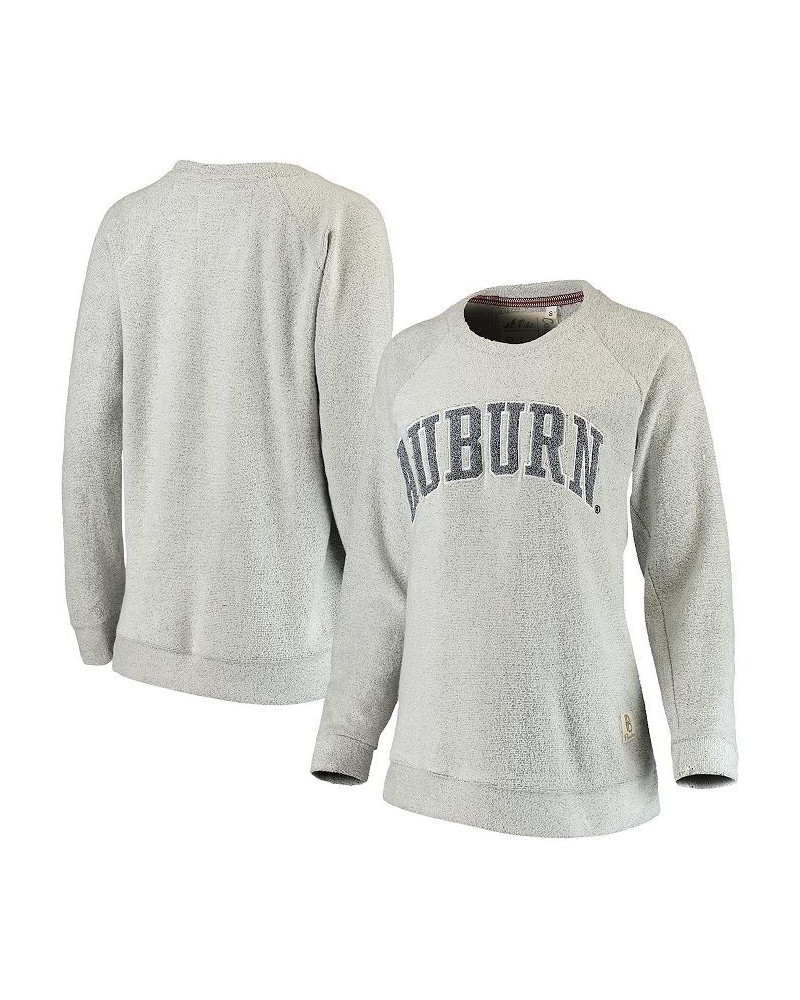 Women's Gray Auburn Tigers Helena Comfy Sweatshirt Gray $31.50 Sweatshirts