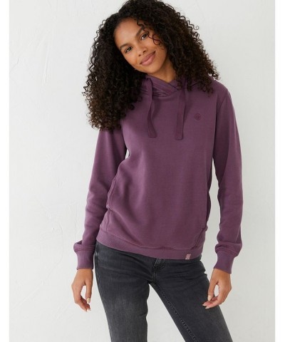 Isabelle Overhead Hoodie - Women's Purple $28.34 Sweatshirts