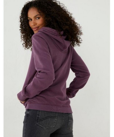 Isabelle Overhead Hoodie - Women's Purple $28.34 Sweatshirts