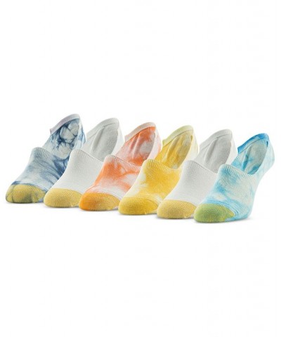 Women's 6-Pk. Casual Tie-Dyed Invisible Socks Asst 8 $17.40 Socks