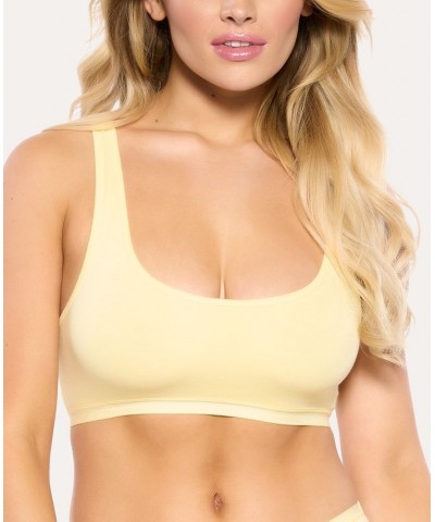 Organic Cotton Bralette Daffodil $13.72 Bras