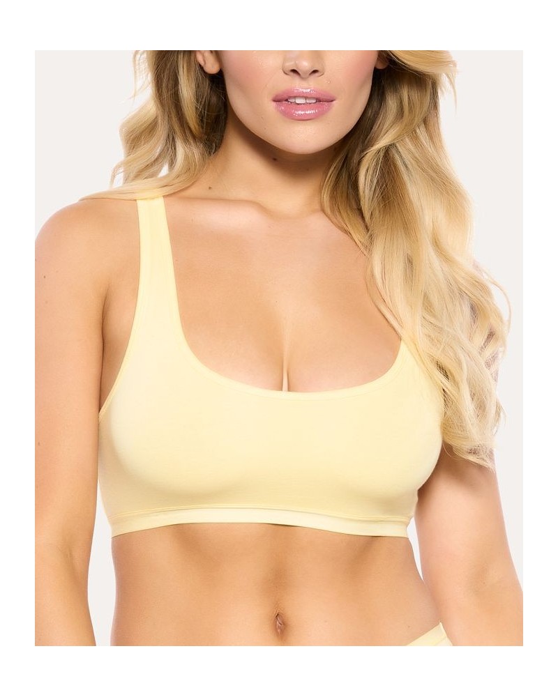 Organic Cotton Bralette Daffodil $13.72 Bras