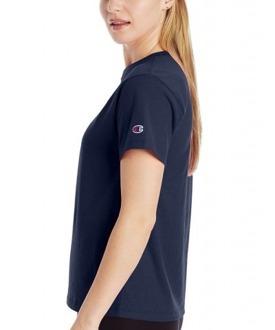 Women's Classic Logo T-Shirt Athletic Navy $12.36 Tops