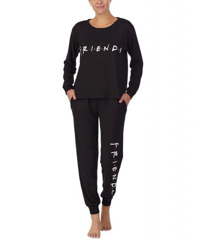 Long Sleeve Pajama Top Black $15.67 Sleepwear