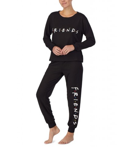 Long Sleeve Pajama Top Black $15.67 Sleepwear