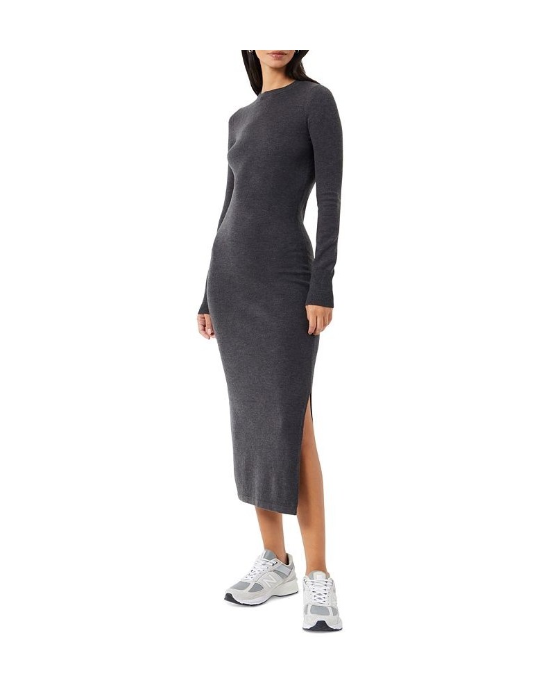 Women's Babysoft Long-Sleeve Bodycon Sweater Dress Black $35.64 Dresses