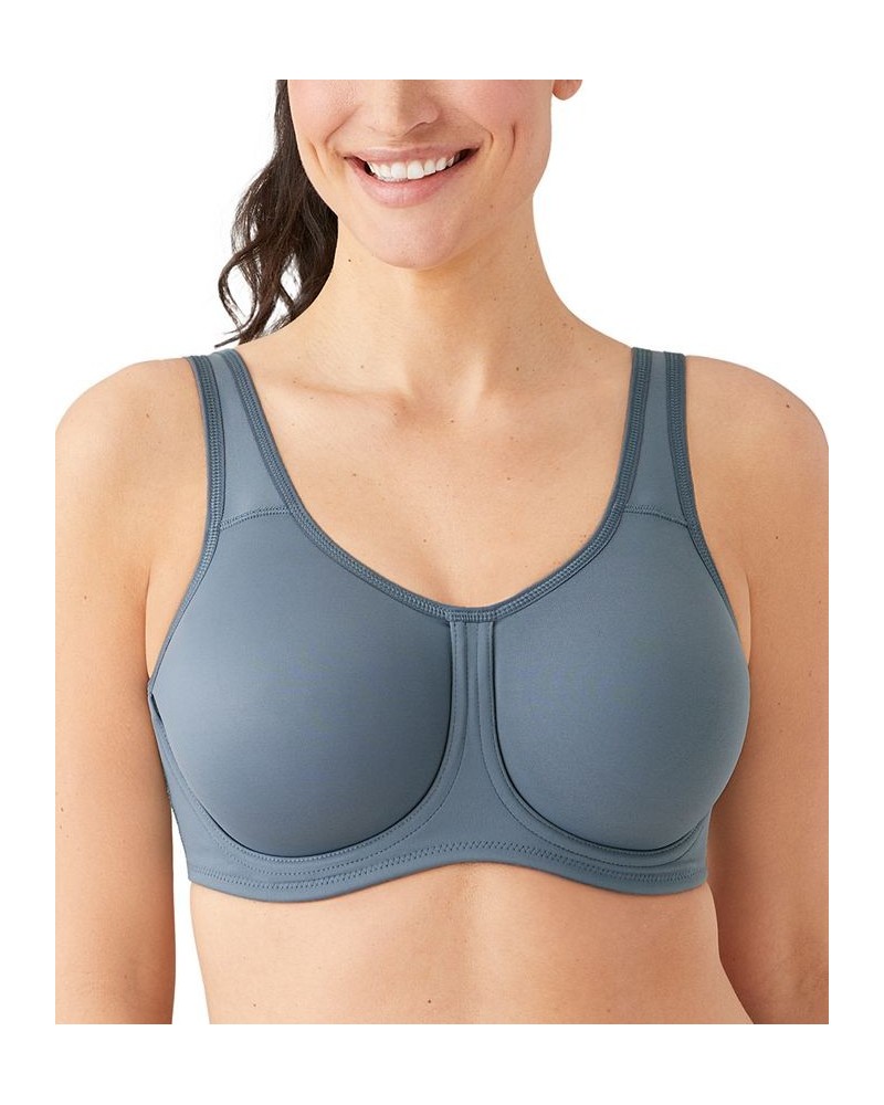 Sport High-Impact Underwire Bra 855170 Up To I Cup Gray $47.30 Bras