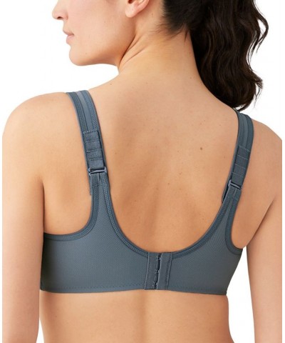 Sport High-Impact Underwire Bra 855170 Up To I Cup Gray $47.30 Bras