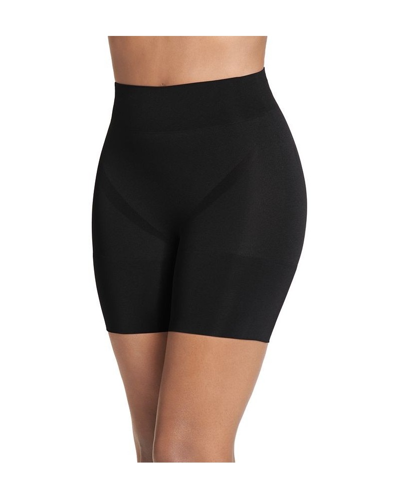 Women's Slimmers Breathe Mid-Rise Mid-Length Shorts 4238 Black $12.80 Shapewear