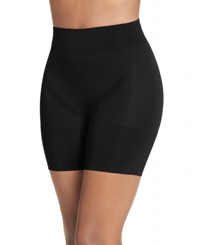 Women's Slimmers Breathe Mid-Rise Mid-Length Shorts 4238 Black $12.80 Shapewear