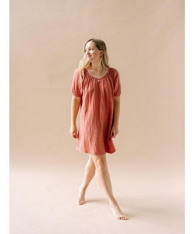 Women's Cotton Gauze House Dress Sienna $41.16 Dresses