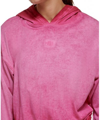 Women's Cropped Bungee Hem Hoodie Sunrise $17.89 Sweatshirts