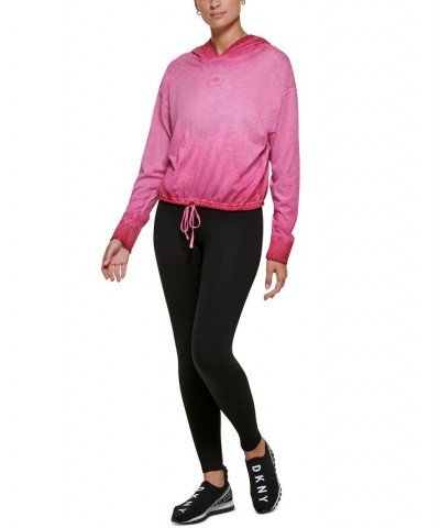 Women's Cropped Bungee Hem Hoodie Sunrise $17.89 Sweatshirts