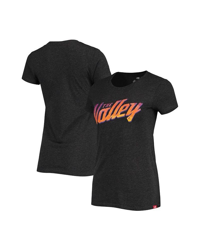 Women's Black Phoenix Suns The Valley City Edition T-shirt Black $25.00 Tops