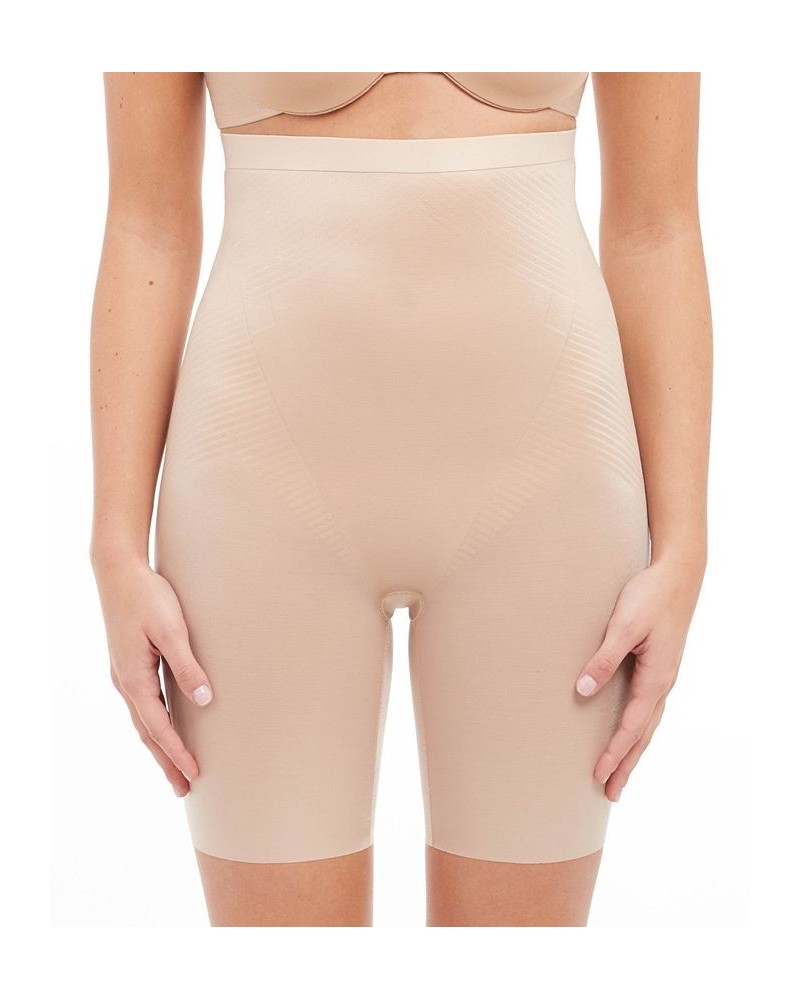 Thinstincts 2.0 High-Waisted Mid-Thigh Short Champagne Beige $41.00 Shapewear