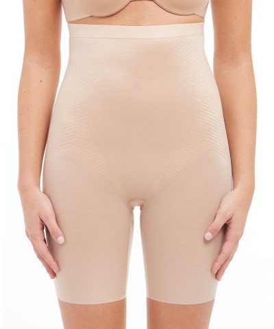 Thinstincts 2.0 High-Waisted Mid-Thigh Short Champagne Beige $41.00 Shapewear