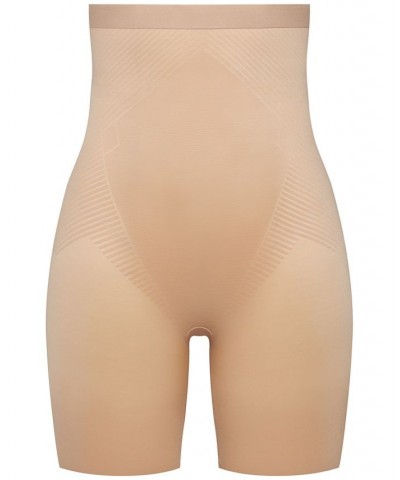 Thinstincts 2.0 High-Waisted Mid-Thigh Short Champagne Beige $41.00 Shapewear