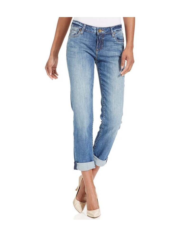 Kut from the Kloth Catherine Boyfriend Cuffed Jeans Excited $46.53 Jeans