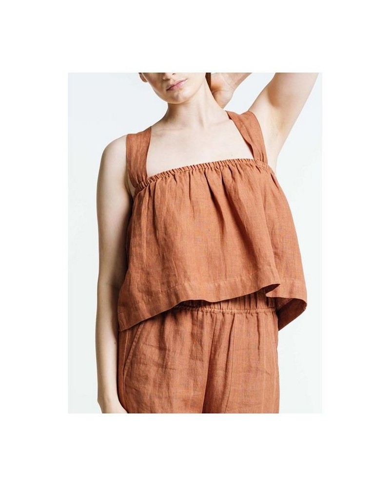 Women's Breeze Tank - Amber Brown Rust/copper $51.06 Tops