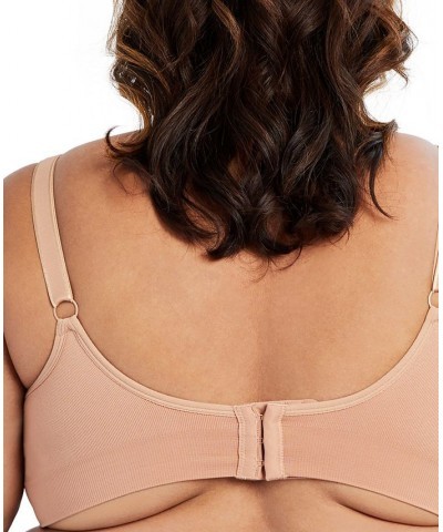 Plus Size Seamless Nursing and Maternity Bra Tawny Birch $20.40 Bras