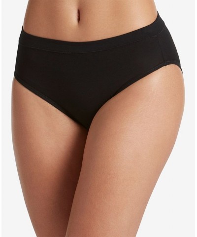 Cotton Stretch Hi Cut 1555 available in extended sizes Black $9.28 Panty