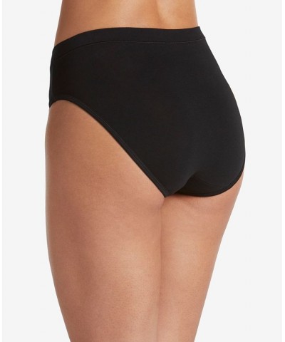 Cotton Stretch Hi Cut 1555 available in extended sizes Black $9.28 Panty