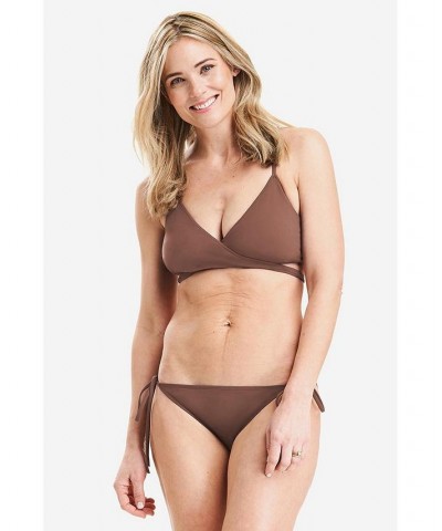 Jojo Nursing Bikini Top Brown $45.54 Swimsuits