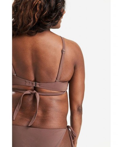 Jojo Nursing Bikini Top Brown $45.54 Swimsuits