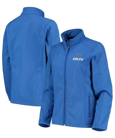 Women's Royal Indianapolis Colts Full-Zip Sonoma Softshell Jacket Royal Blue $50.99 Jackets