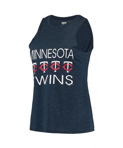 Women's Red Navy Minnesota Twins Meter Muscle Tank Top and Pants Sleep Set Red, Navy $29.90 Pajama