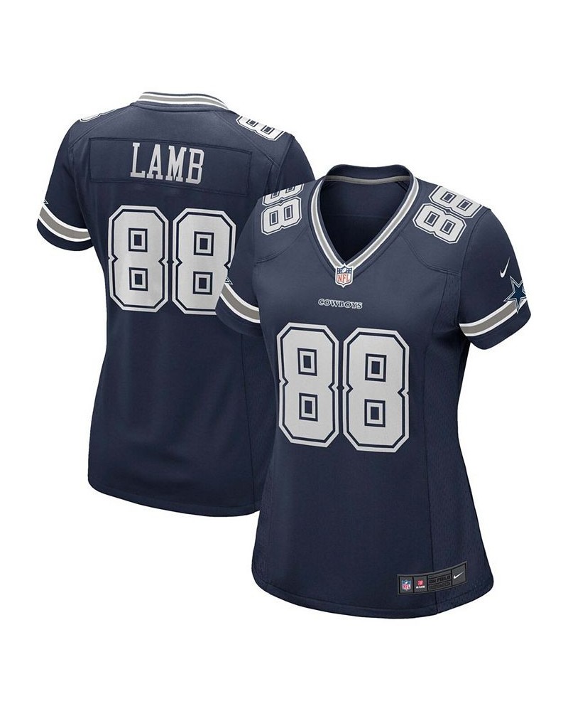 Women's CeeDee Lamb Navy Dallas Cowboys Game Jersey Navy $70.00 Jersey