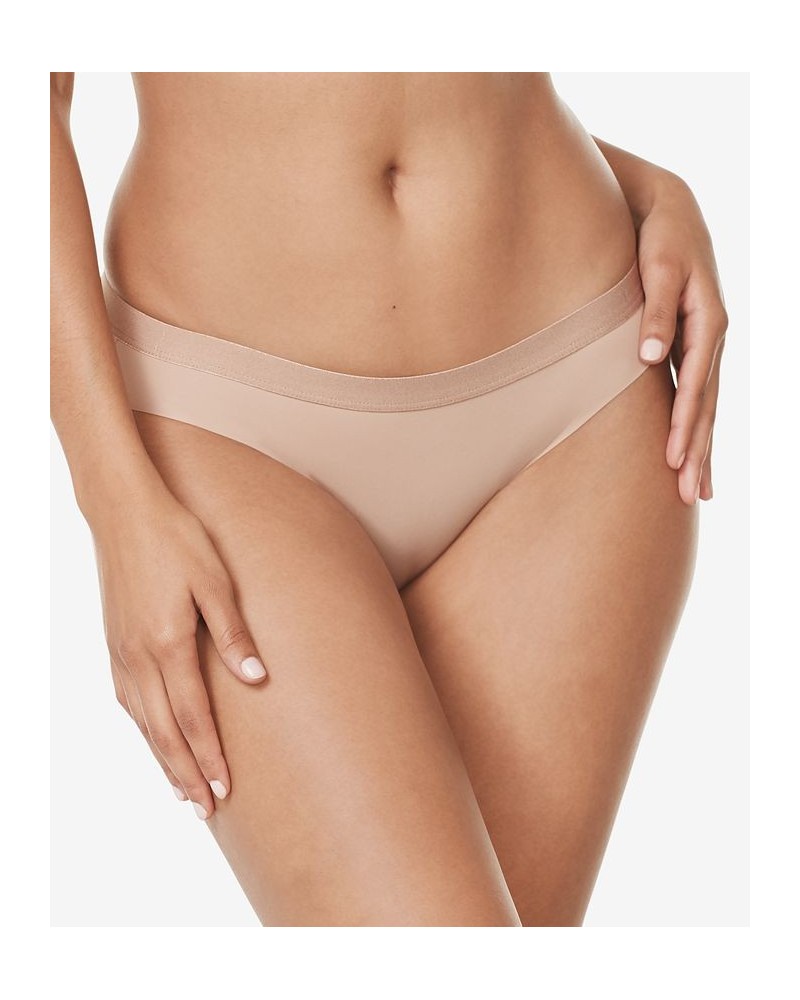 Warners Cloud 9 Smooth Invisible Look Microfiber Bikini RV8101P Brown $8.91 Panty