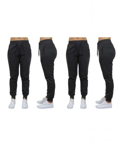 Women's Loose Fit Fleece Jogger Sweatpants Pack of 2 Charcoal $27.00 Pants