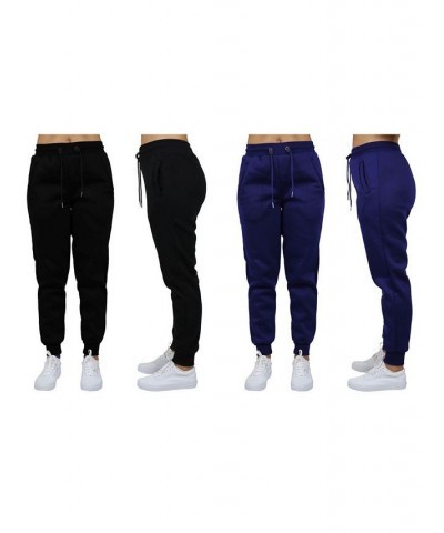 Women's Loose Fit Fleece Jogger Sweatpants Pack of 2 Charcoal $27.00 Pants