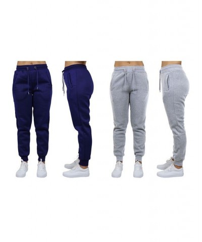 Women's Loose Fit Fleece Jogger Sweatpants Pack of 2 Charcoal $27.00 Pants