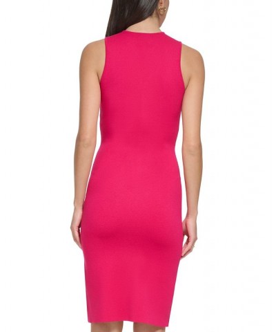 Women's Colorblocked Bodycon Dress Fuchsia $53.28 Dresses