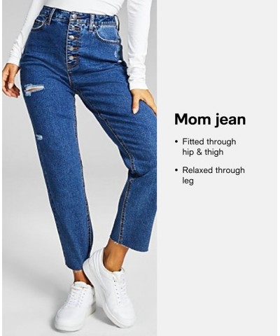 Women's Mom Denim Jeans Reef Blue $35.39 Jeans