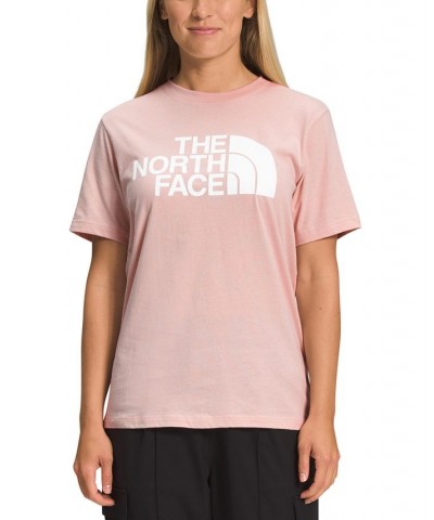 Women's Half-Dome Logo Tee Pink $23.20 Tops